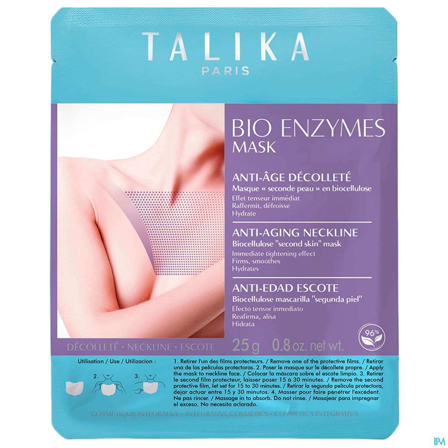 Talika Bio Enzymes Masque Decollete Unidose 20g