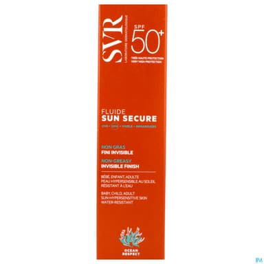 SVR SUN SECURE FLUID SPF50+ 50ML