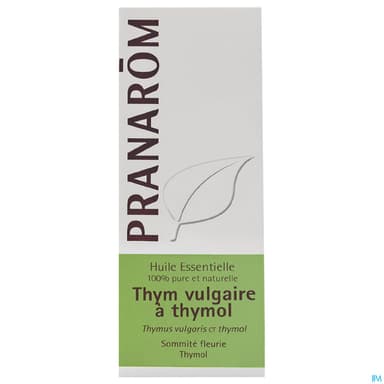 Pranarom Huile Essentielle Thym Vulgaire Thymol Sommite Fleurie 10ml