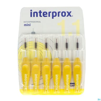 Interprox Brossette Interdentaire Jaune Mini 6