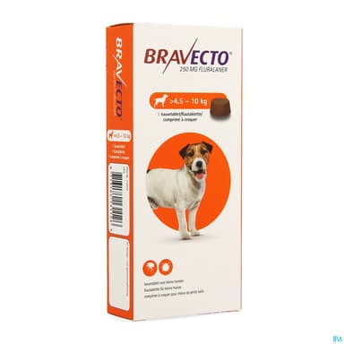 BRAVECTO CHIEN 4,5KG-10KG CPR 1