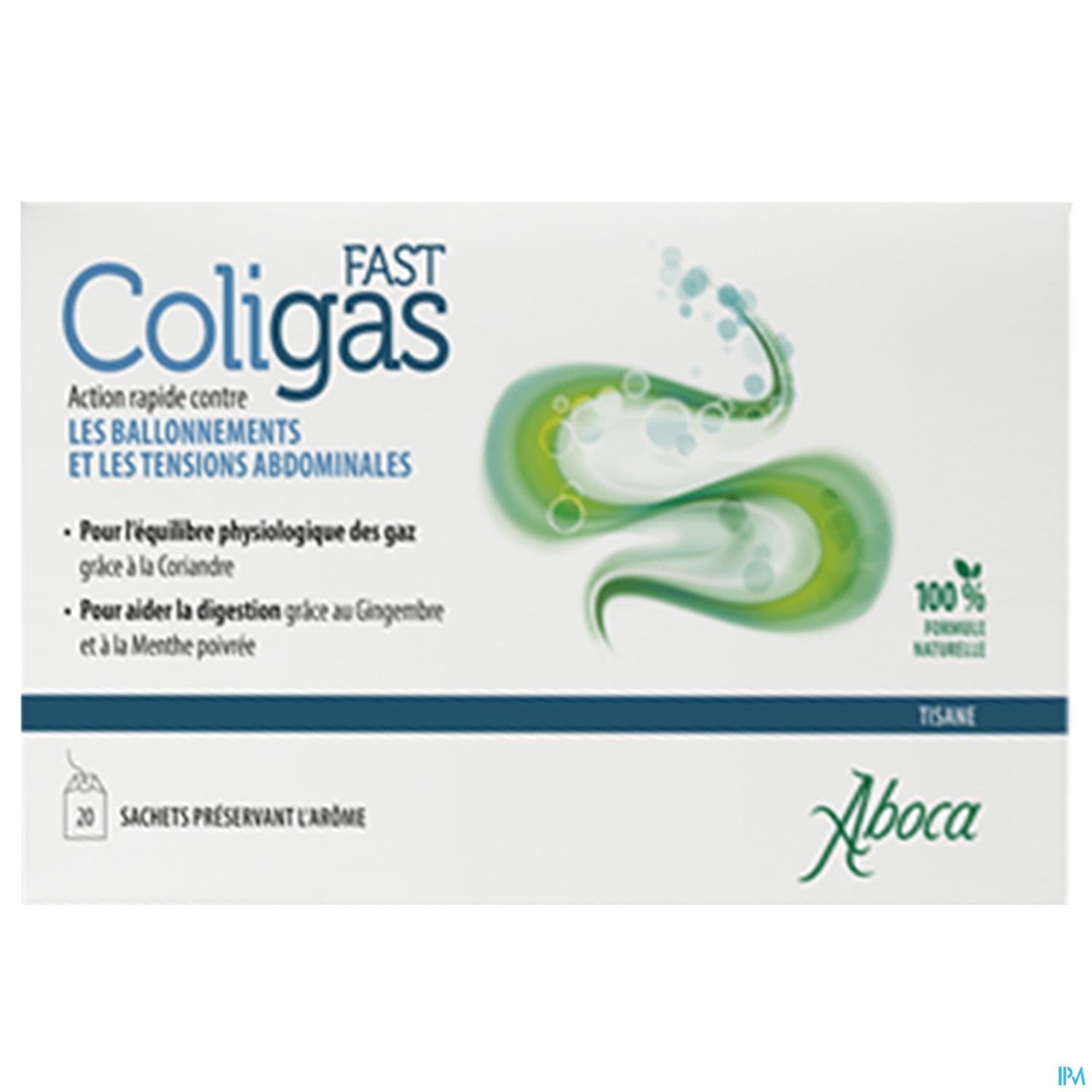 Aboca Coligas Fast Tisane Sachet 20