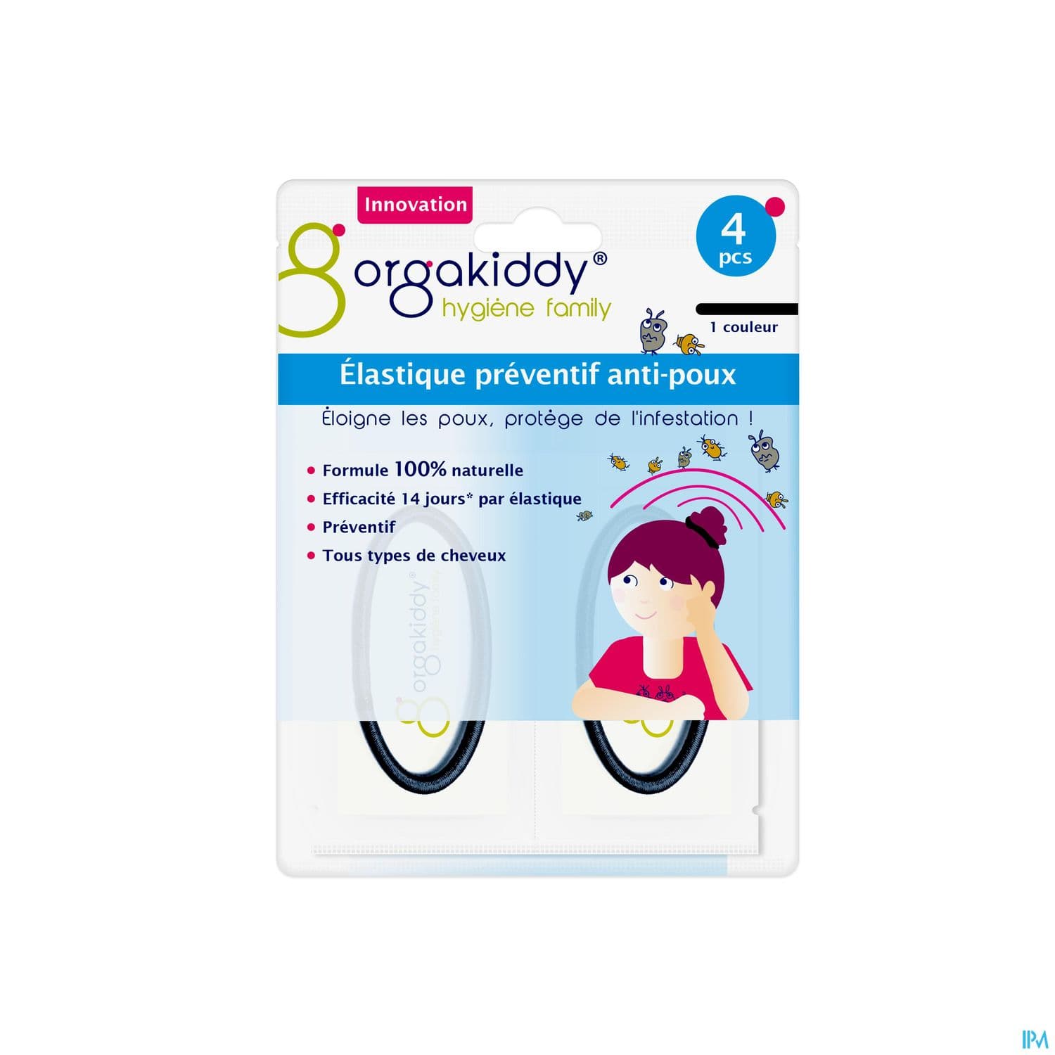 ORGAKIDDY ELASTIQ A/POUX VER/RGE 4