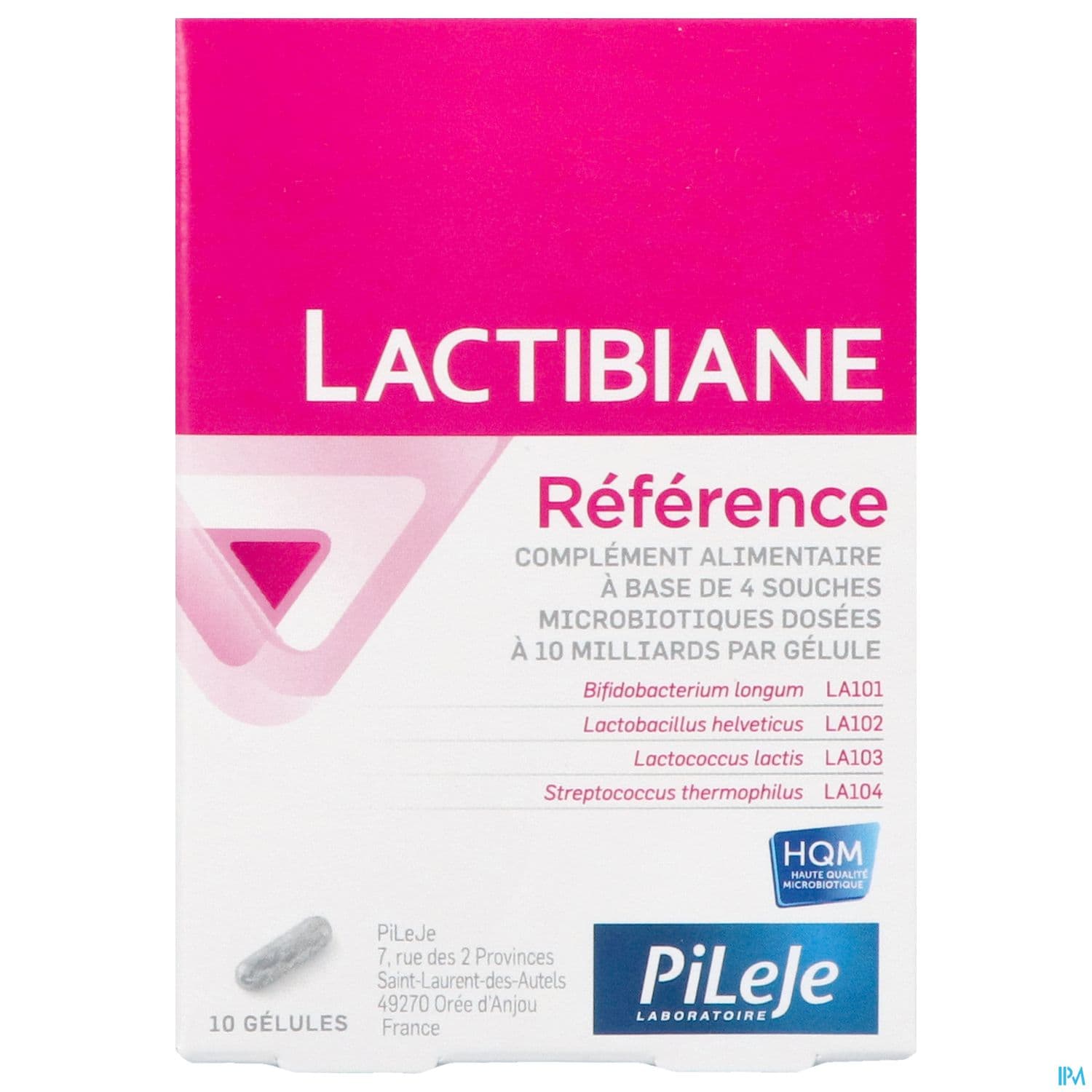 Pileje Lactibiane Reference Gelule 10