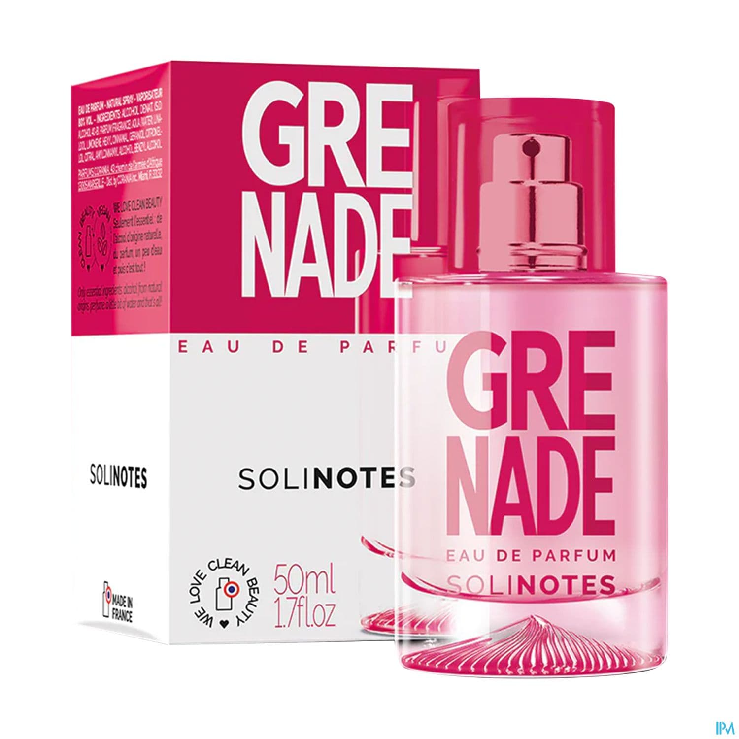 Solinotes Eau De Parfum Grenade Vaporisateur 50ml