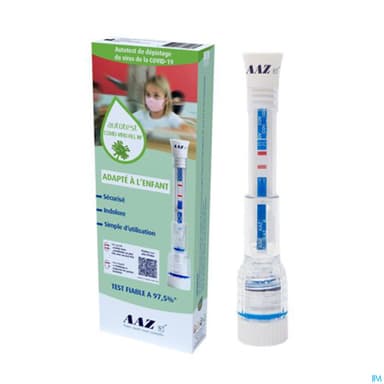 Aaz Autotest Nasal All In Duo Enfant Covid Viro 1