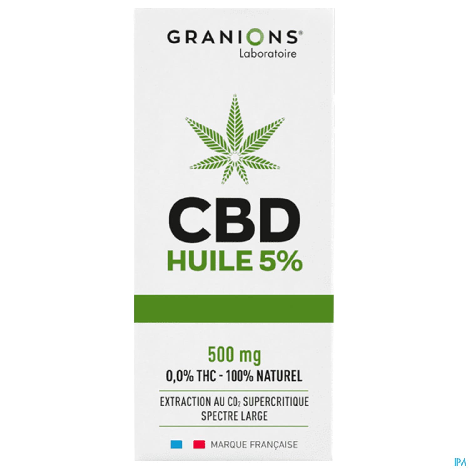Granions Cbd Huile 5% Cpal 10ml
