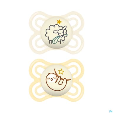 SUCET MAM PERFECT NUIT SIL 2-6M X2