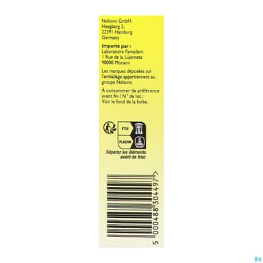 Rescue Bach Compte Gouttes Gout Chocolat Menthe 20ml