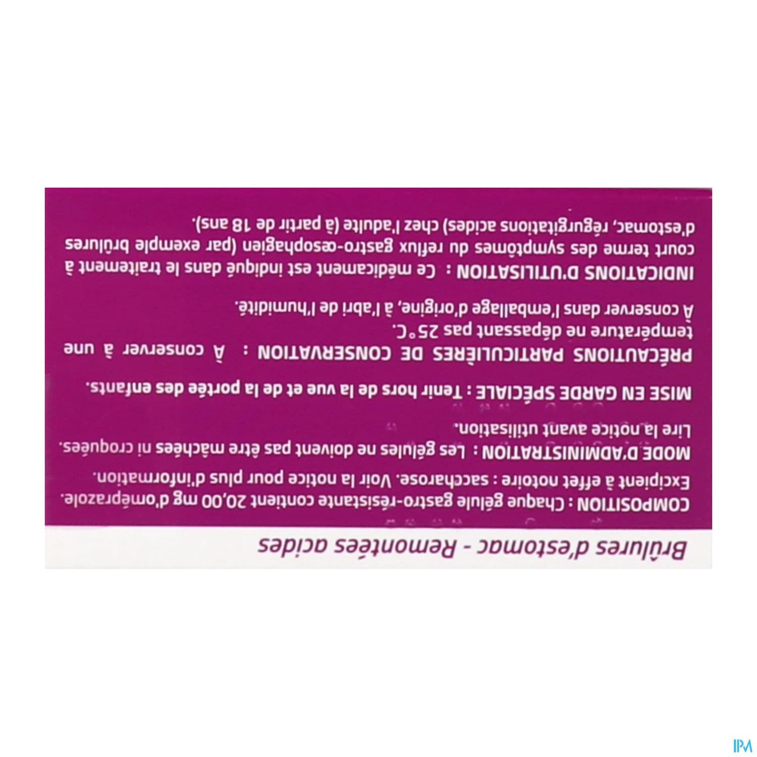 OMEPRAZOLE 20MG ARROW CONS GEL 14