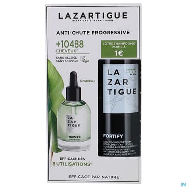 Lazartigue Coffret Antichute Progressive 2produits