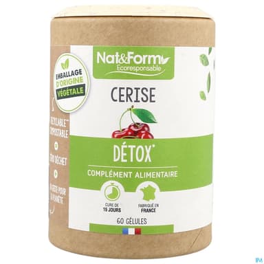 NAT&FORM ECO CERISE GELVEG60