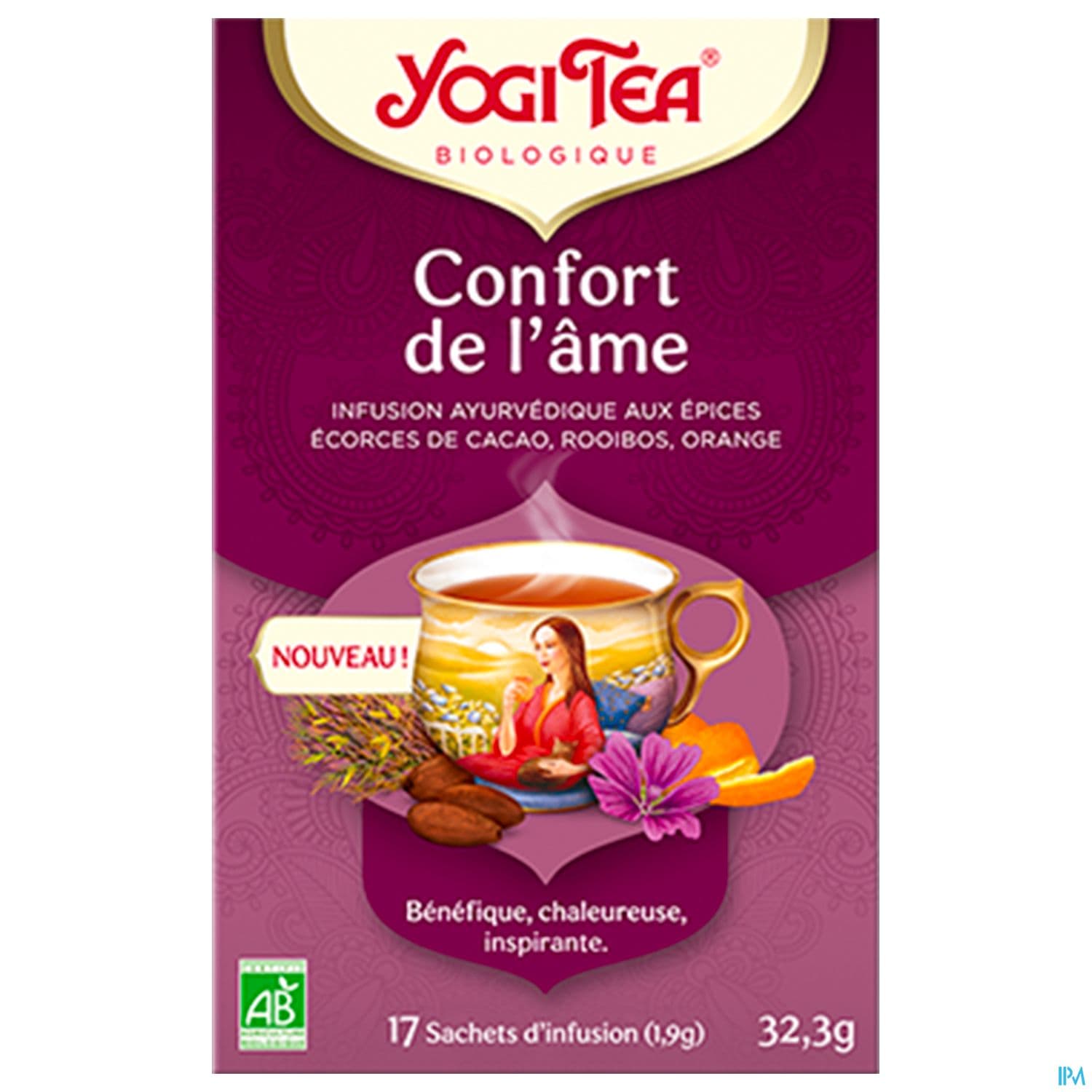 YOGI TEA CONFORT AME BIO 32,3G