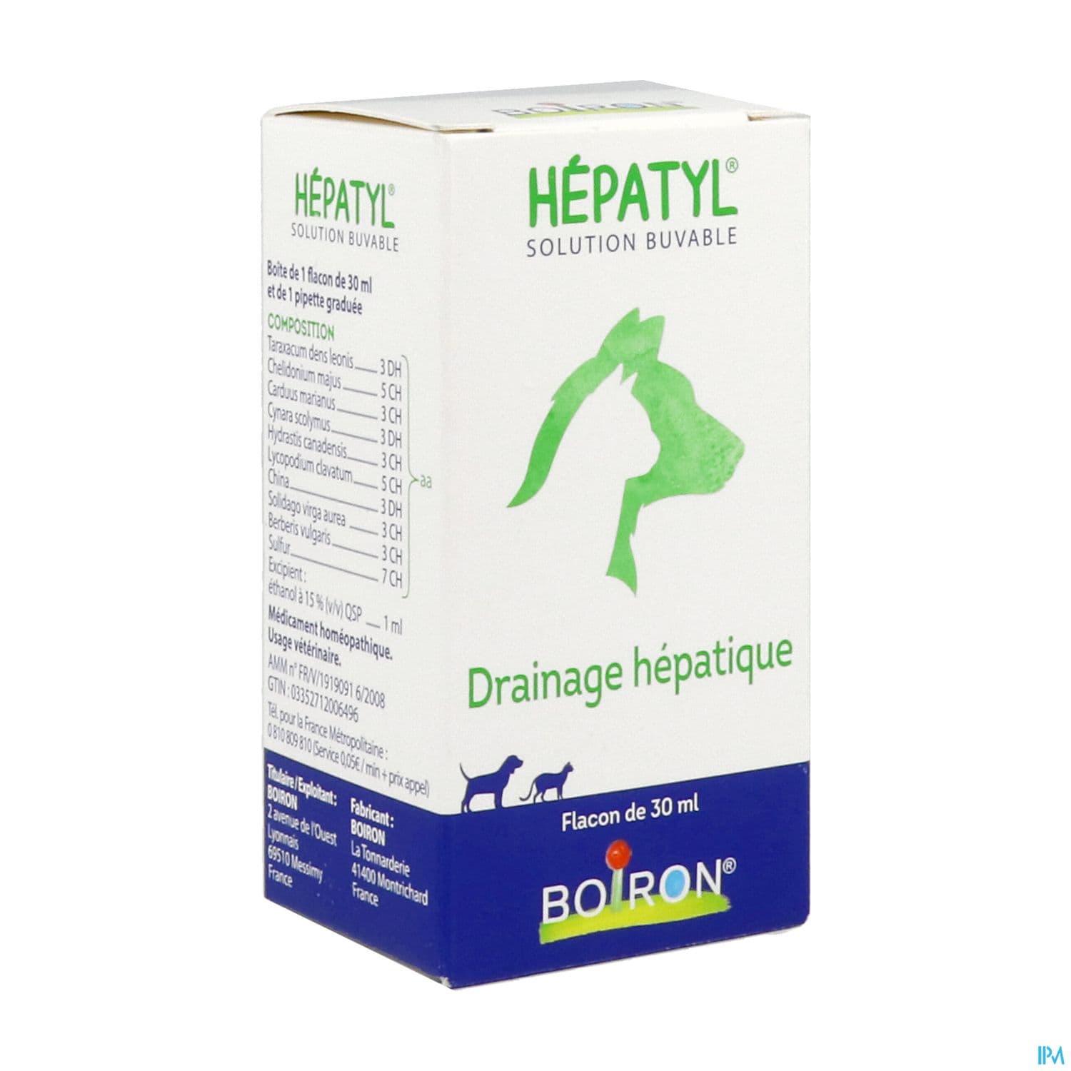 HEPATYL SOL BUV 30 ML