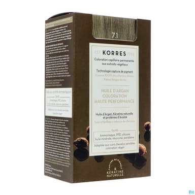 KORRES COLOR ARG BLD CENDRE 7.1