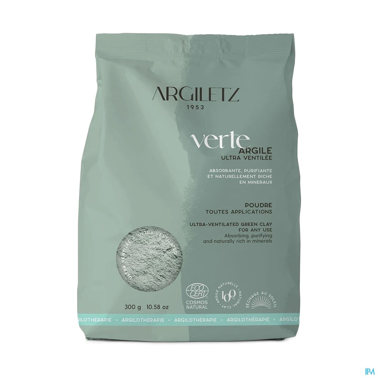 ARGILETZ PDR ARGILE VERTE ULTRA-VENT B/300G