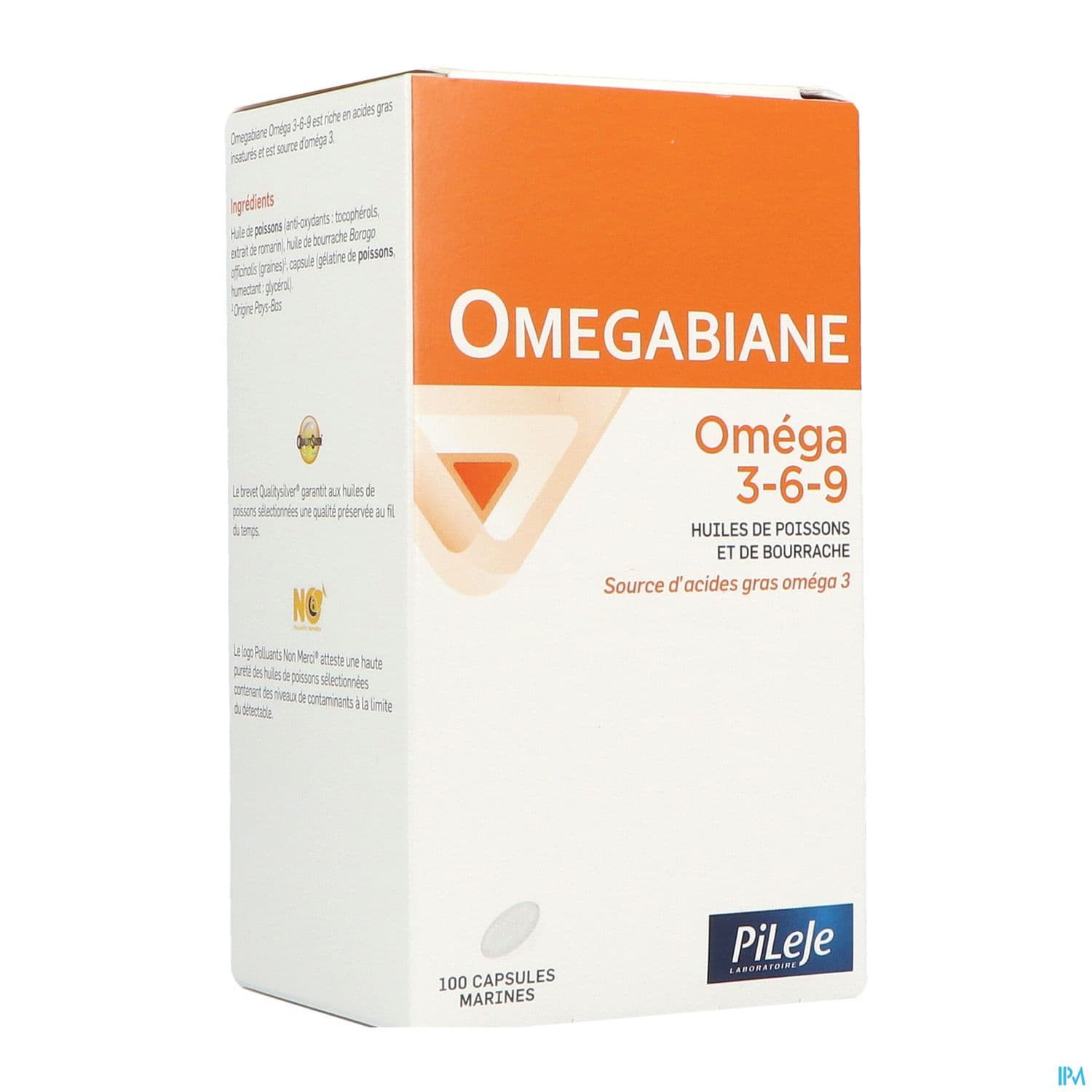 OMEGABIANE OMEGA 3/6/9 CAPS MAR100