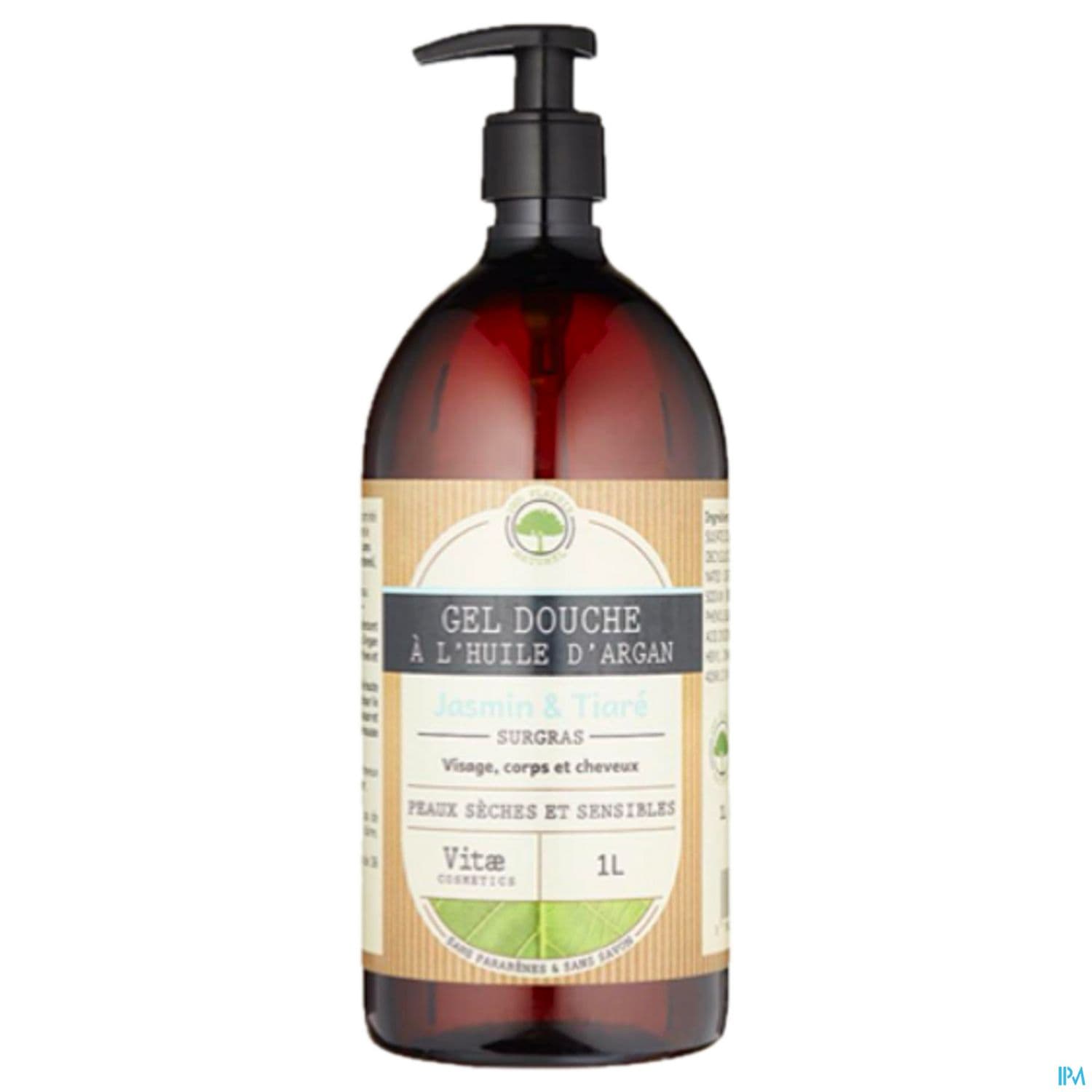 VITAE COSM GEL DCH JASMIN/TIARE 1L