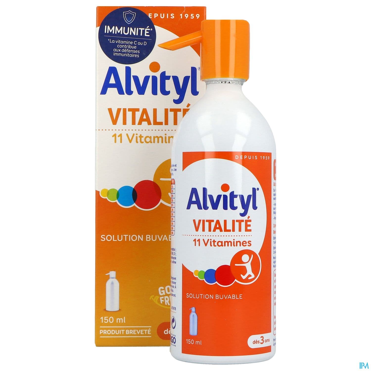 ALVITYL VITALITE SIROP MULT 150ML