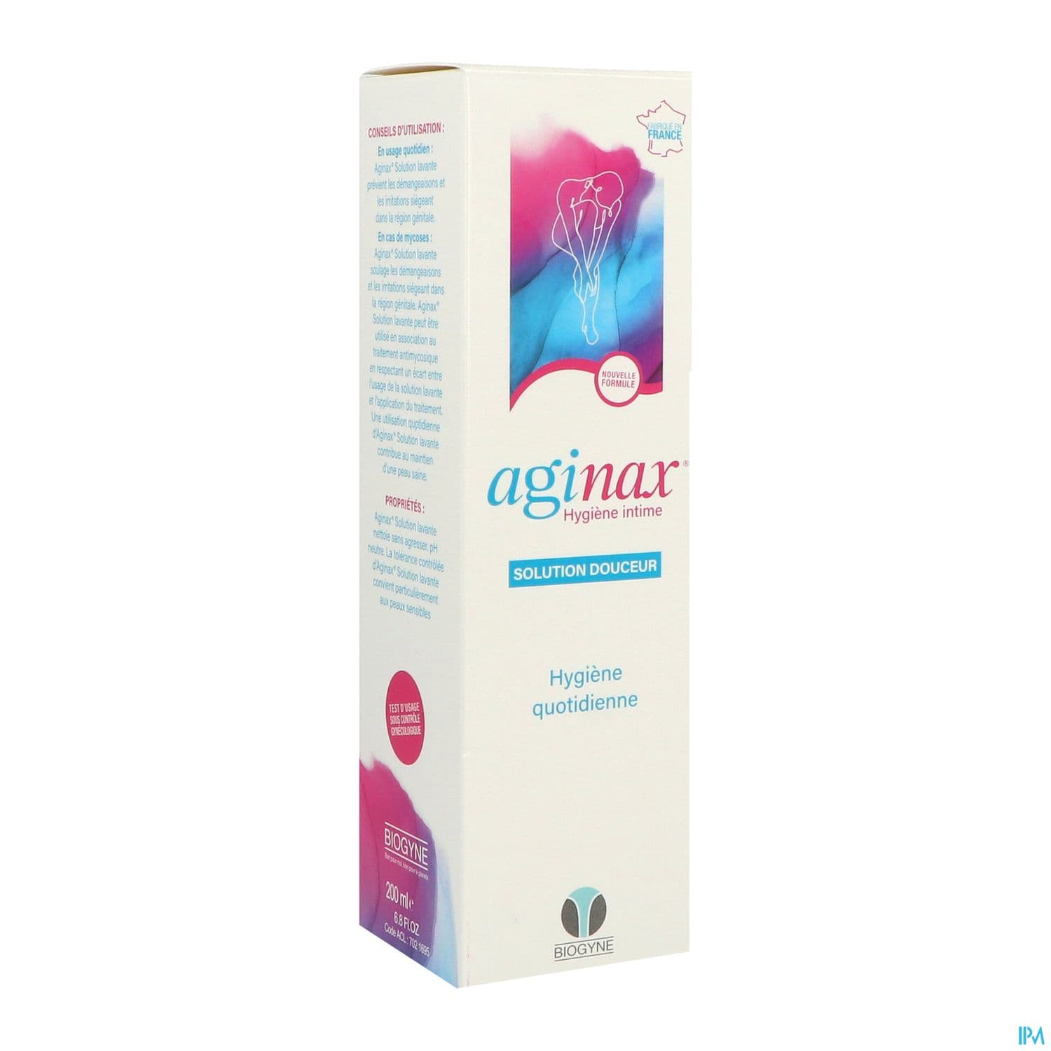 AGINAX SOL MOUS HYG INTIME 200ML