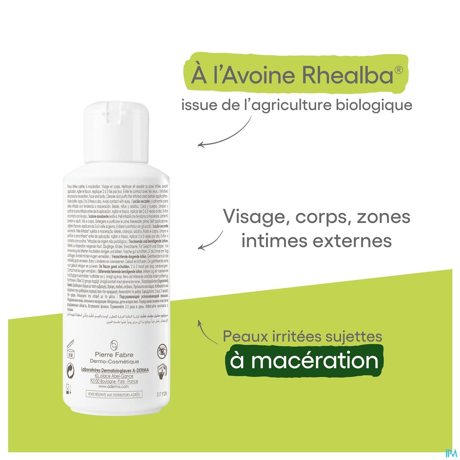 A-DERMA CYTELIUM LOT ASS 100ML