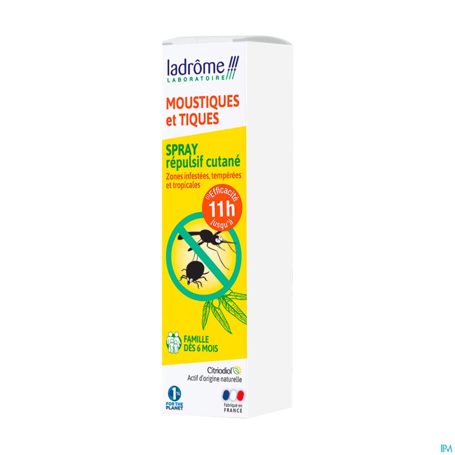 LADROME SPR REPULS MOUST/TIQ 50ML
