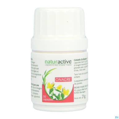 NATURACTIVE ONAGRE HLE CAPS 30