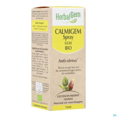 Herbalgem Calmigem Gc03 Antistress Bio Spray 15ml
