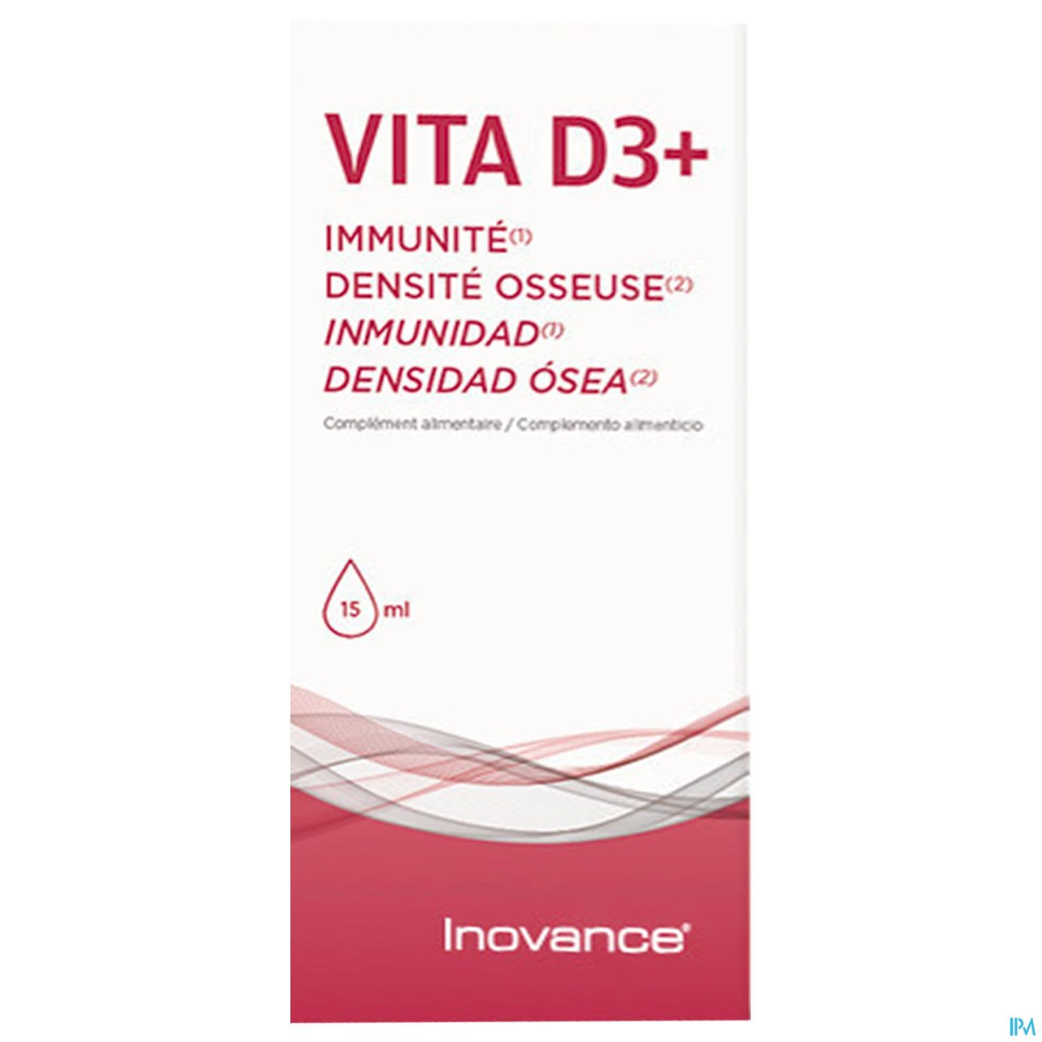 Inovance Vitamine D3+ Gouttes 15ml