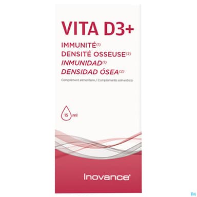 Inovance Vitamine D3+ Gouttes 15ml