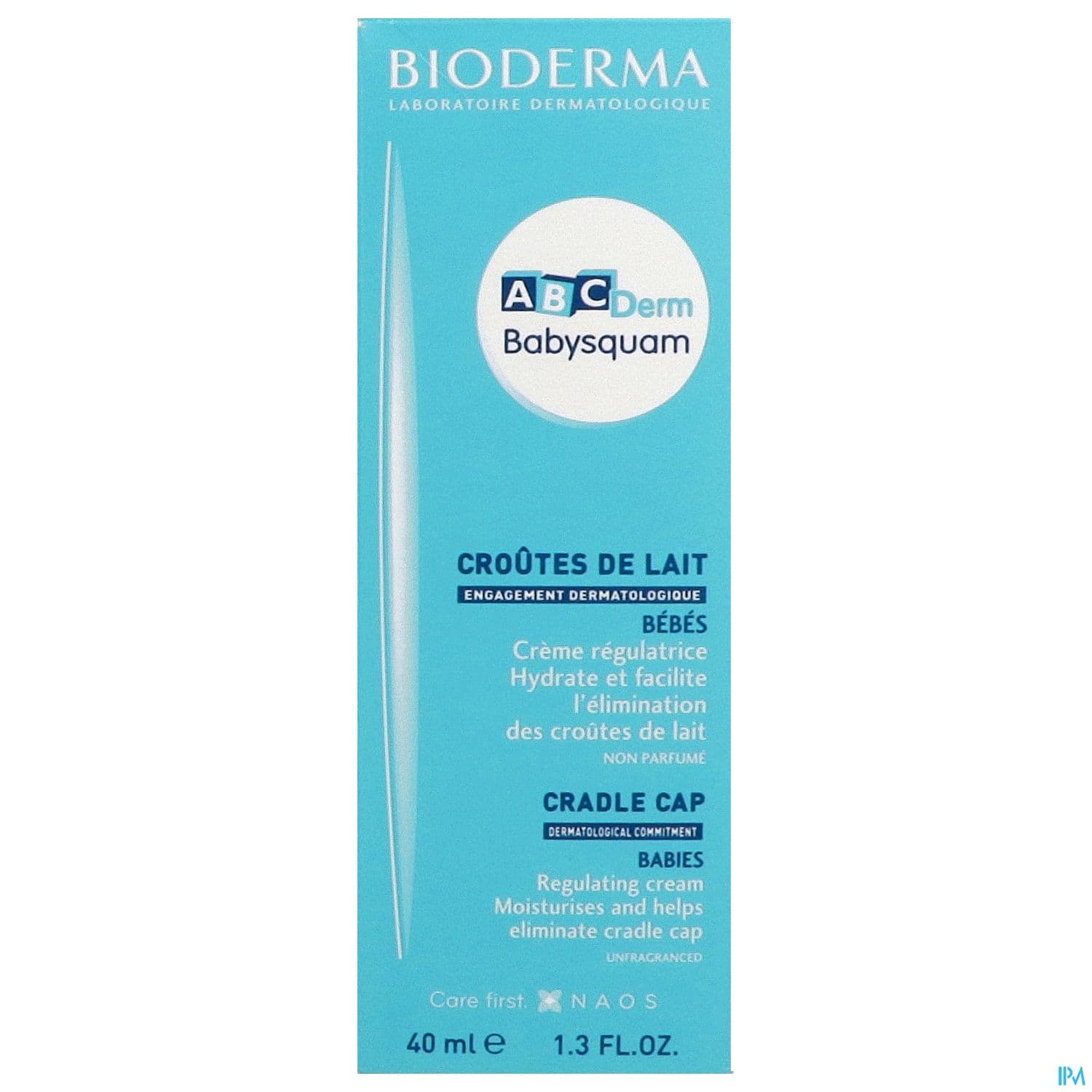 Bioderma Abcderm Babysquam Creme Hydratante Keratoreg 40ml