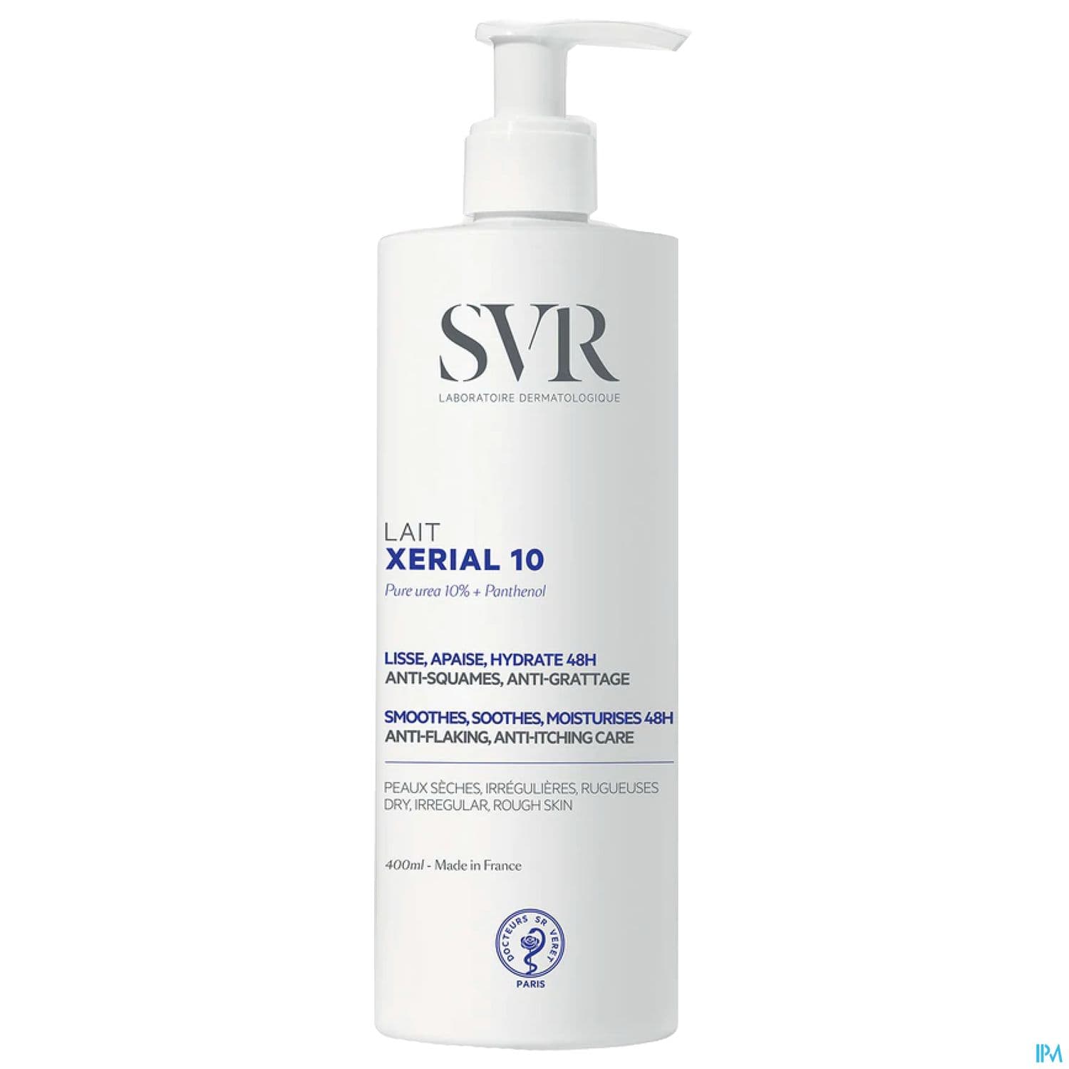 SVR XERIAL 10 LAIT CORP 400ML