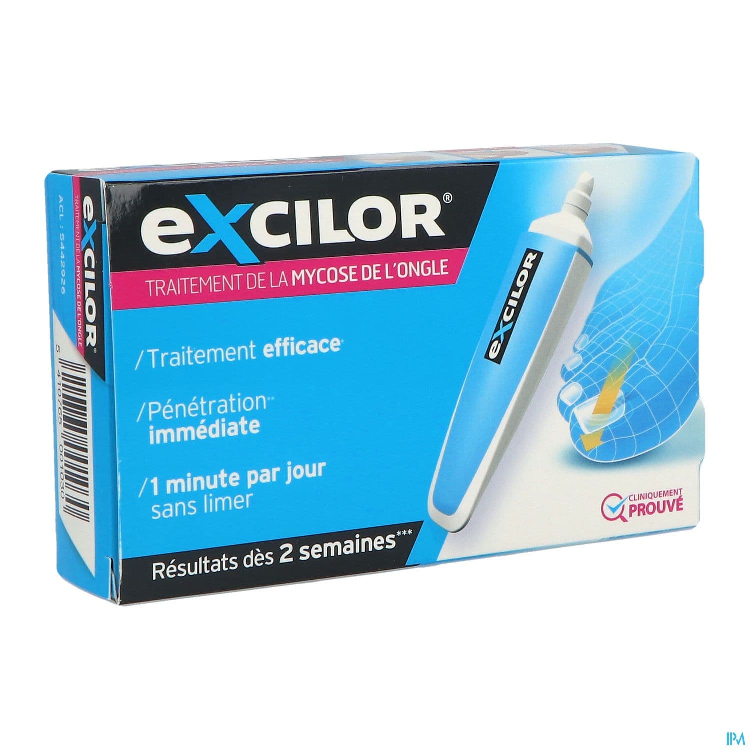 Cooper Excilor Traitement Mycose Ongles Stylet Applicateur 3ml3