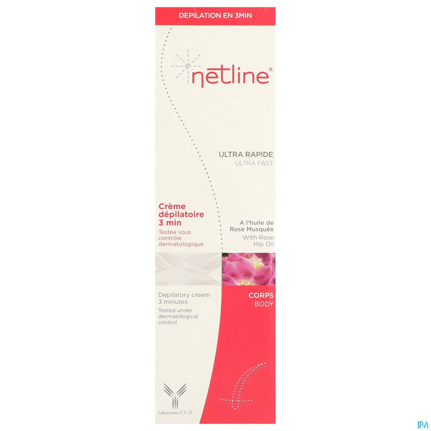 NETLINE CR DEPIL 3MN CORP 150ML