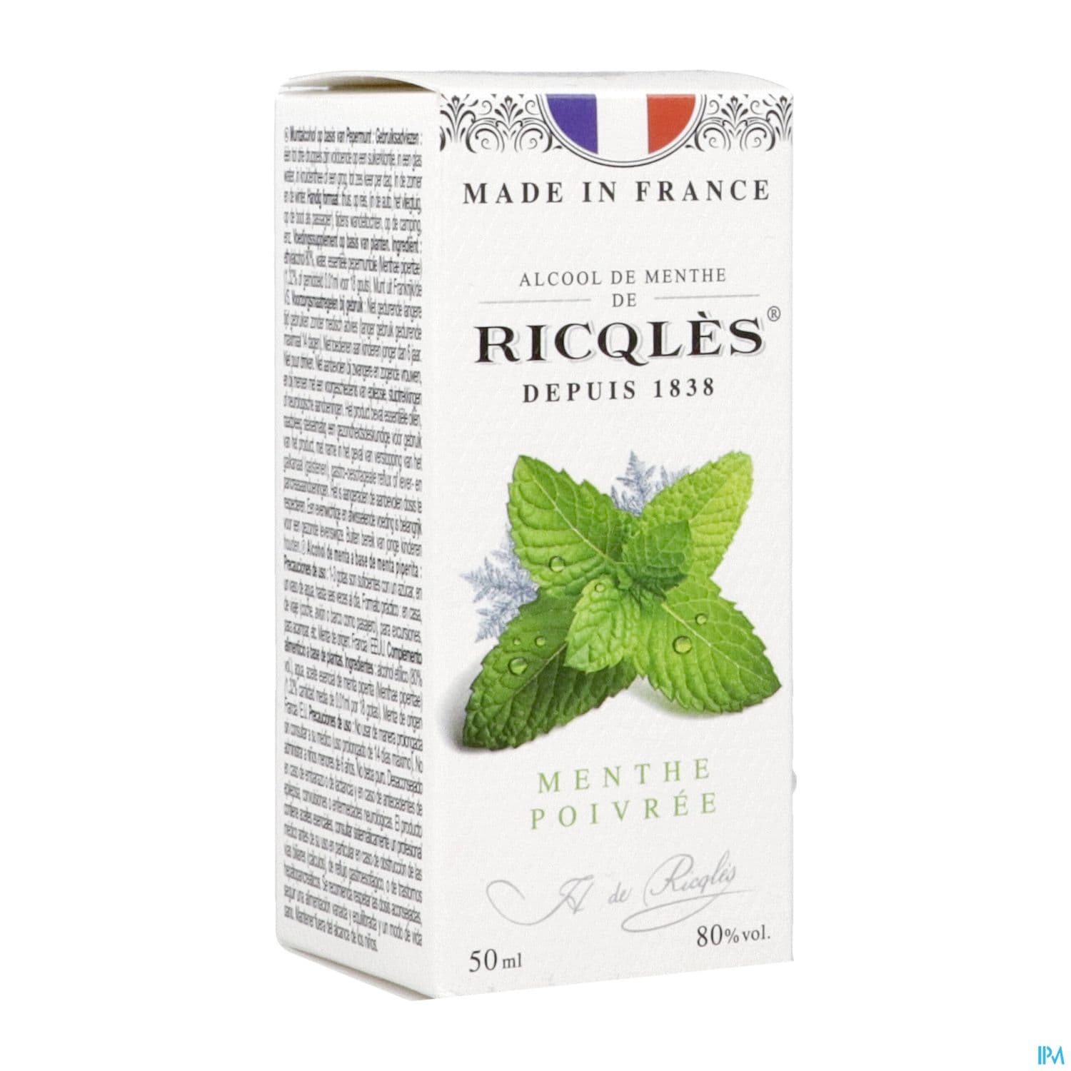 Ricqles Alcool De Menthe 50ml