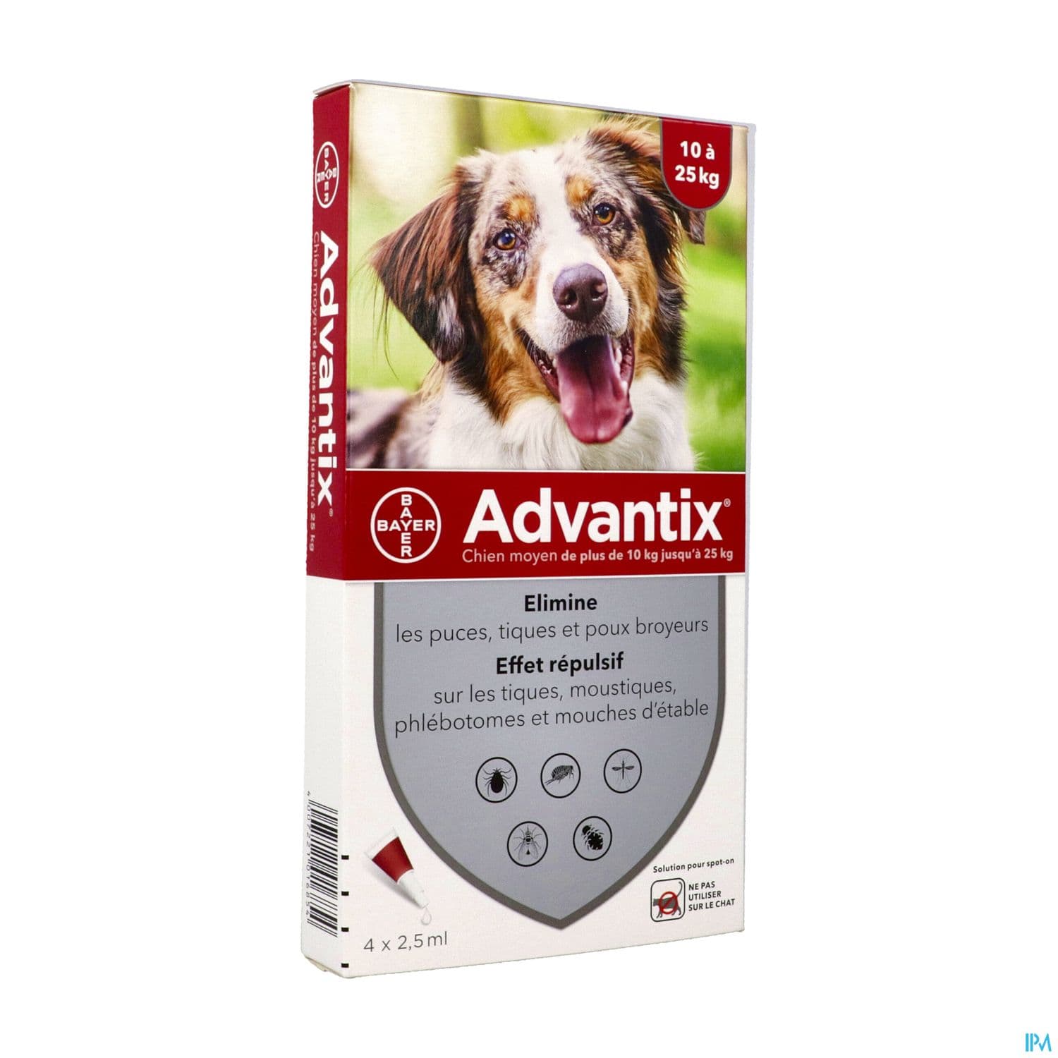 Advantix Chien Moyen Spot On Solution 2ml5 4