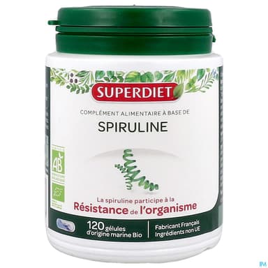 Spiruline Bio Caps 120