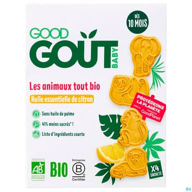 GOODGOUT BISCUIT ANIMAUX CITR 80G