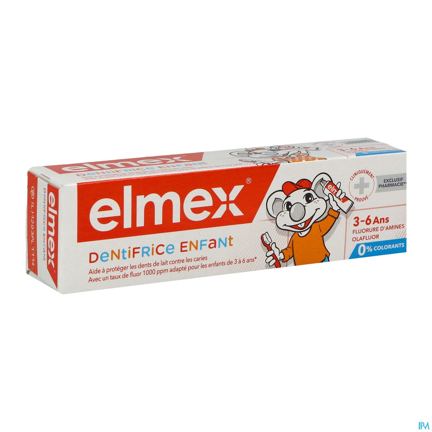 ELMEX DENT ENFANT 3-6ANS 50ML