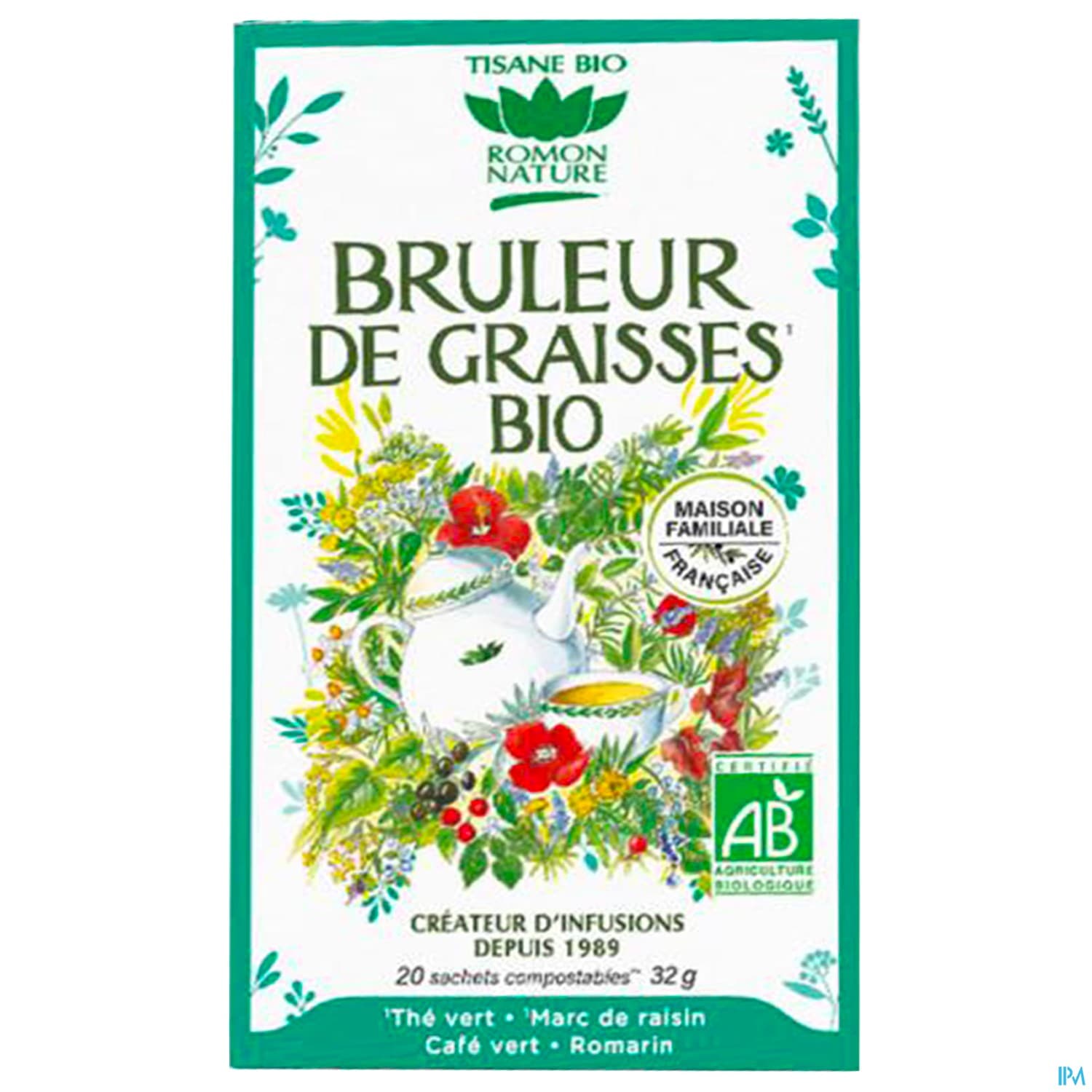 Romon Nature Complexes Bruleur Capiton Bio Infusette 1g6 20