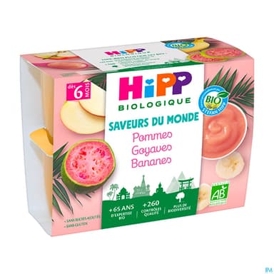 HIPP COMPOT POM GOYA BANAN 100GX4