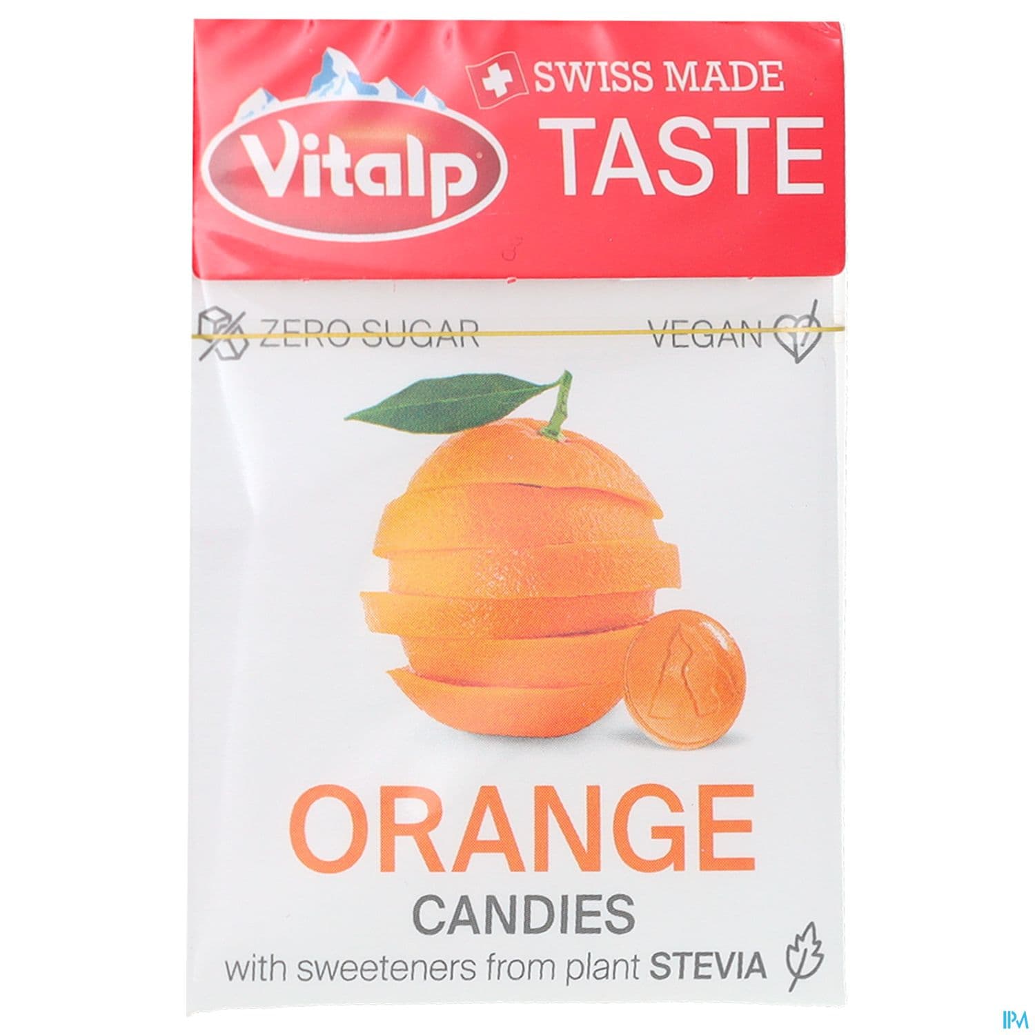 Vitalp Bonbons Sans Sucre Orange 25g