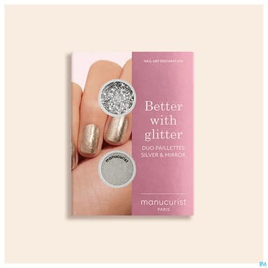 Manucurist Duo Paillette Silver Mirror 4g