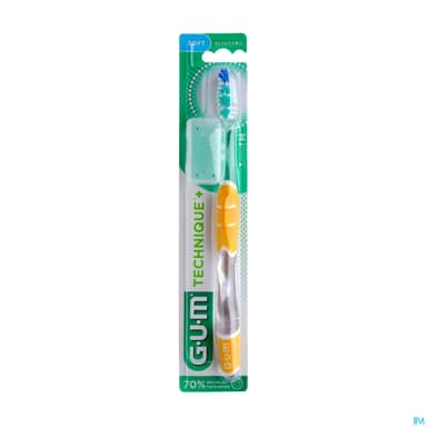 Gum technique+ brosse à dents souple compacte (modèle 491)