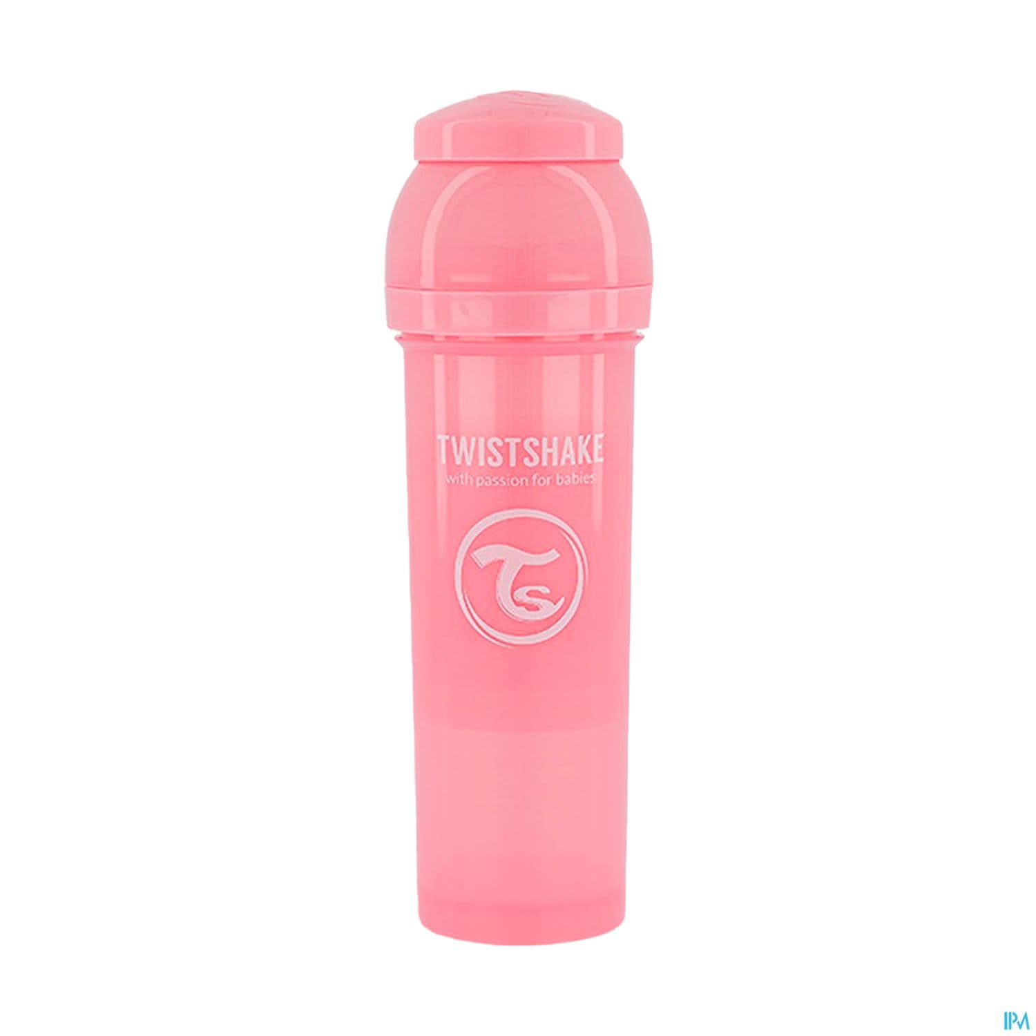 TWISTSHAKE BIB 330ML ROSE PAST 4M+