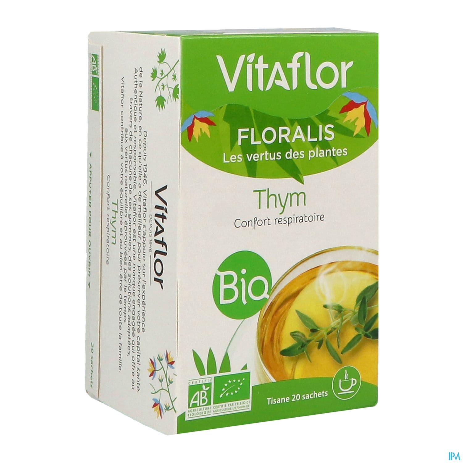 VITAFLOR BIO TIS THYM SACH18