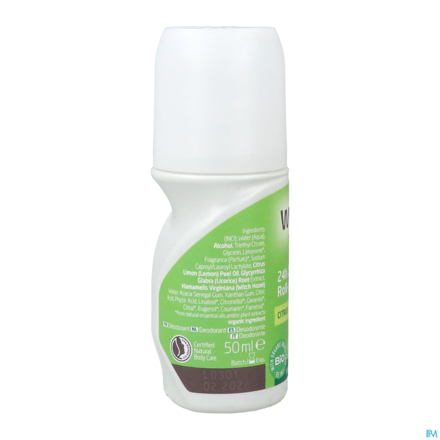 WELEDA DEOD 24H CITRUS ROLLON 50ML