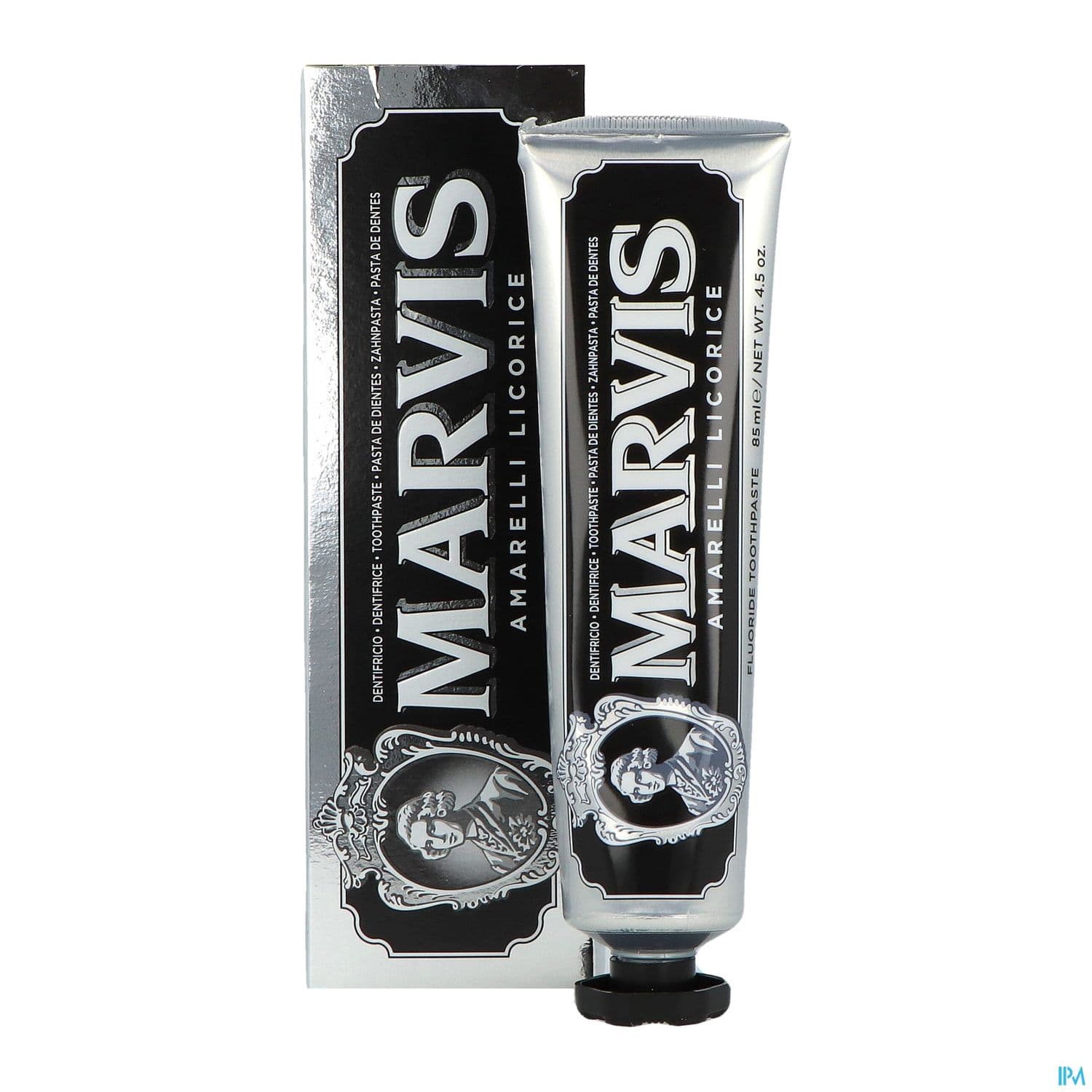 MARVIS DENT MENTH REGLIS NOIR 85ML