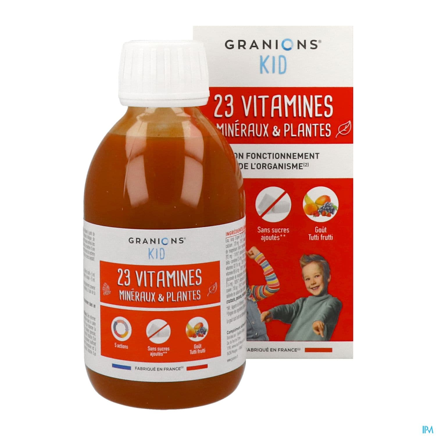 GRANIONS KID 23 VIT TUTTI SP 200ML