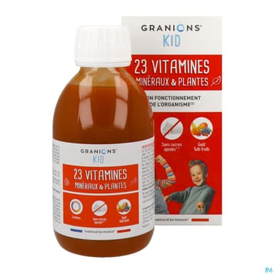 GRANIONS KID 23 VIT TUTTI SP 200ML